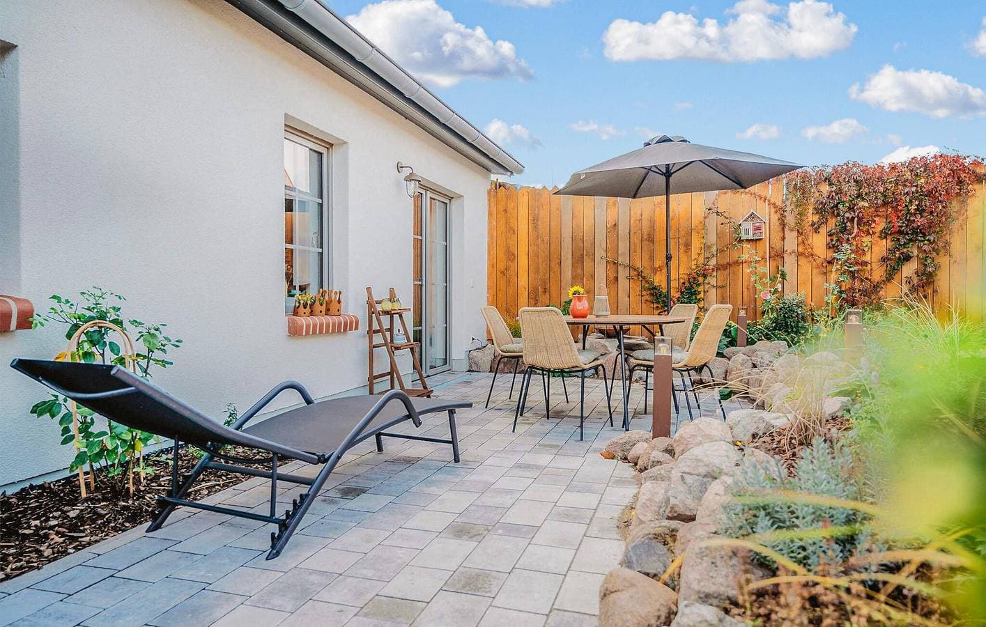 Foto 5 von 32: Rückzugsort am Strand mit Terrasse, Parkplatz und WiFi