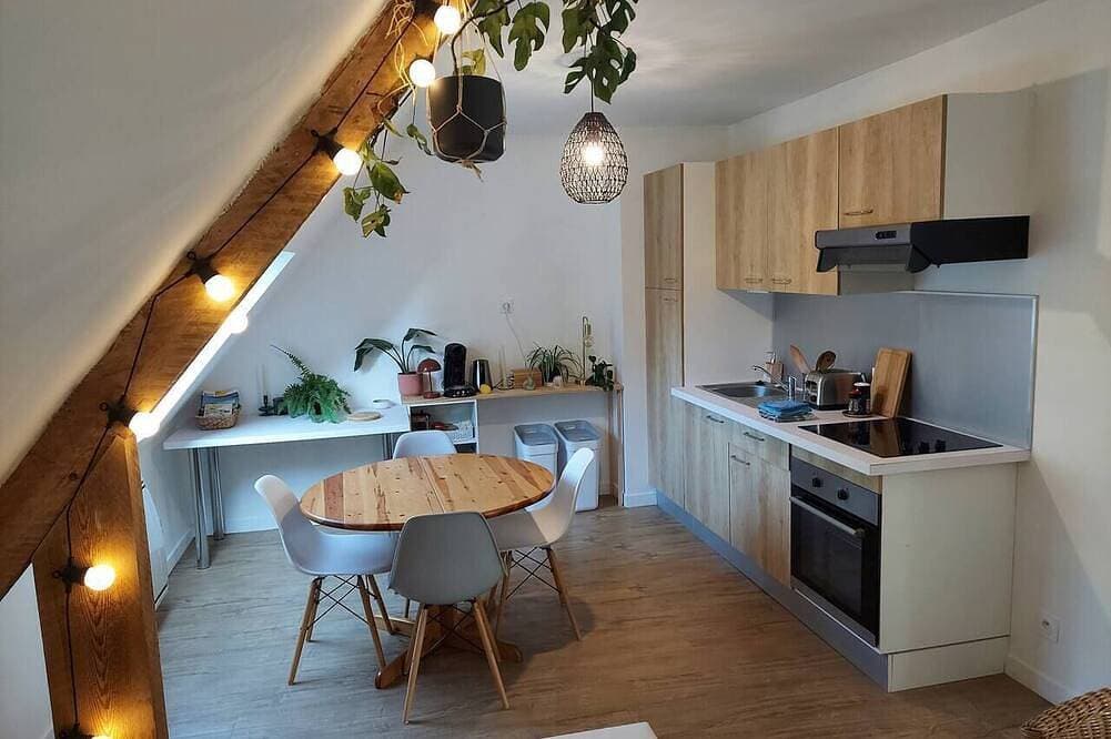 \"Le 105\" in Larmor-Plage, garden view, parking and cellar 1