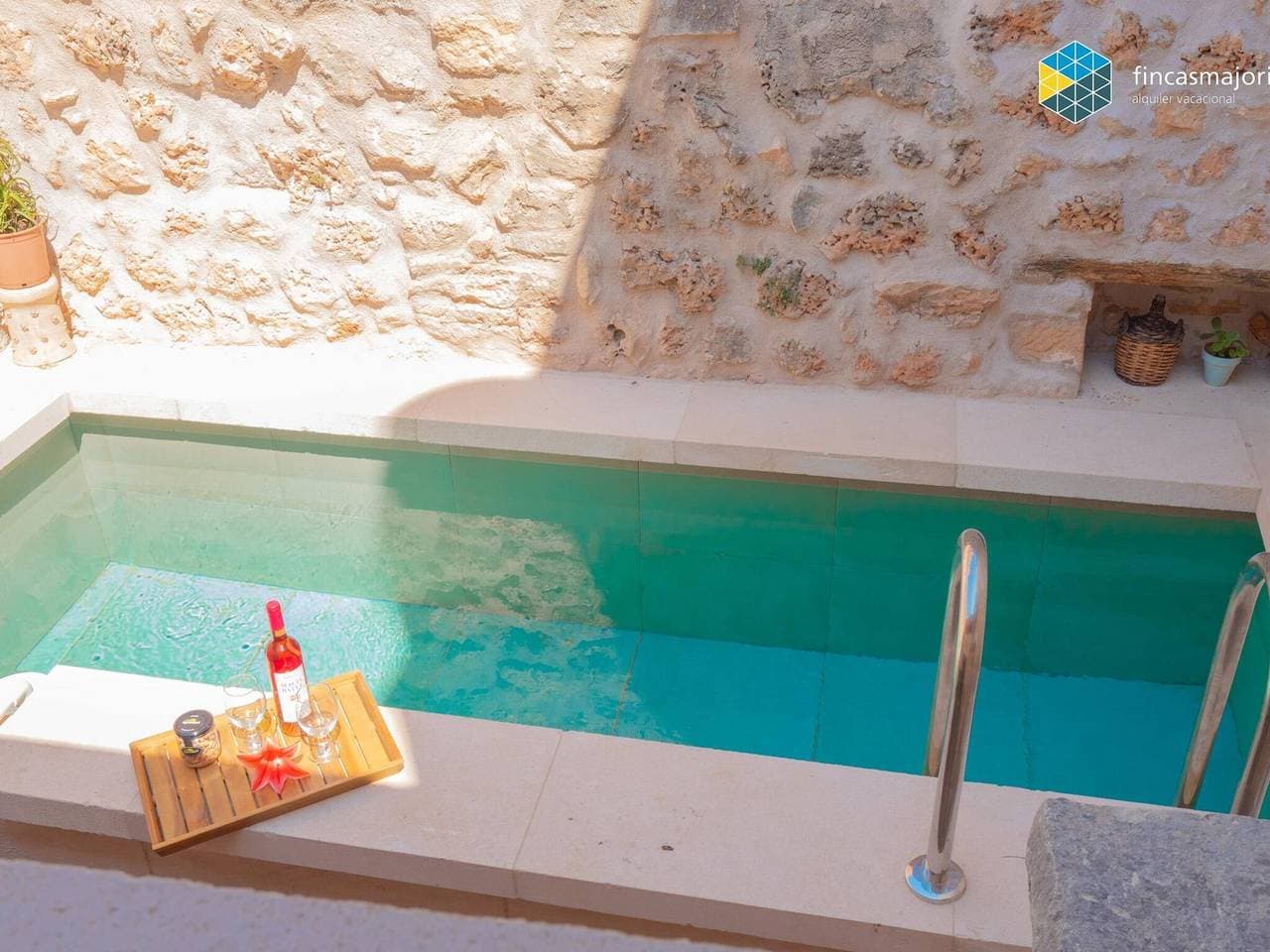 Foto 4 von 36: Sie können das renovierte "Es Carreró" mit Pool und Klimaanlage in Algaida, Mallorca, genießen.