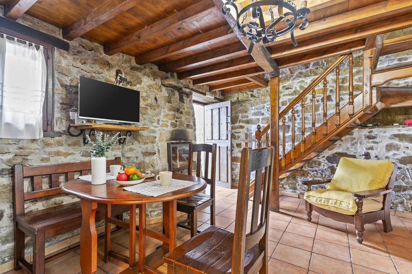Foto 6 von 24: Finca 'La Casina Del Fornu' mit Bergblick und privatem Garten
