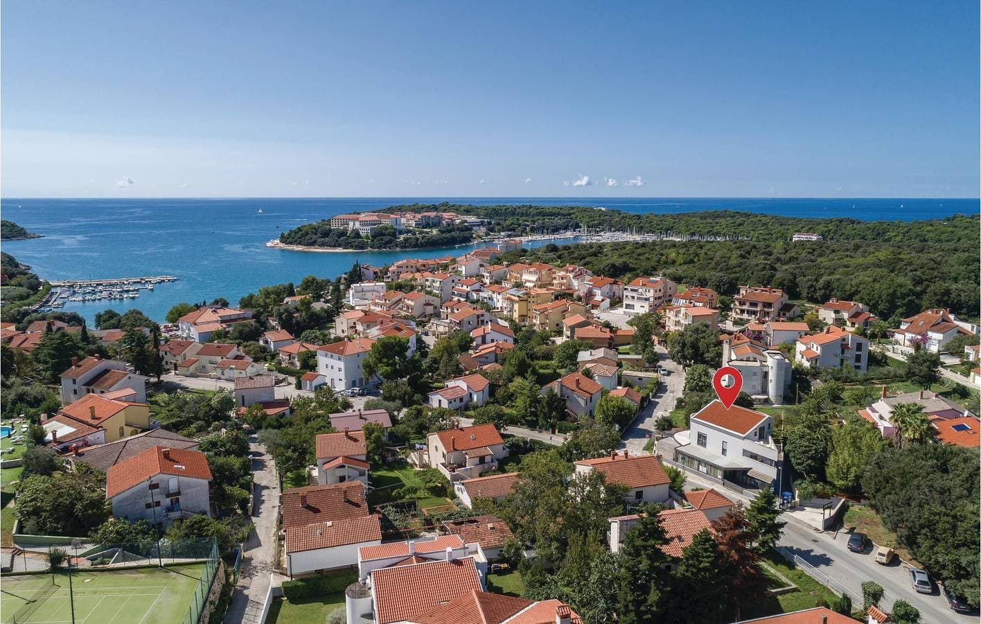 Gemütliche 1-Zimmer-Wohnung mit Terrasse, 1,5 km vom Strand Havajka entfernt 1