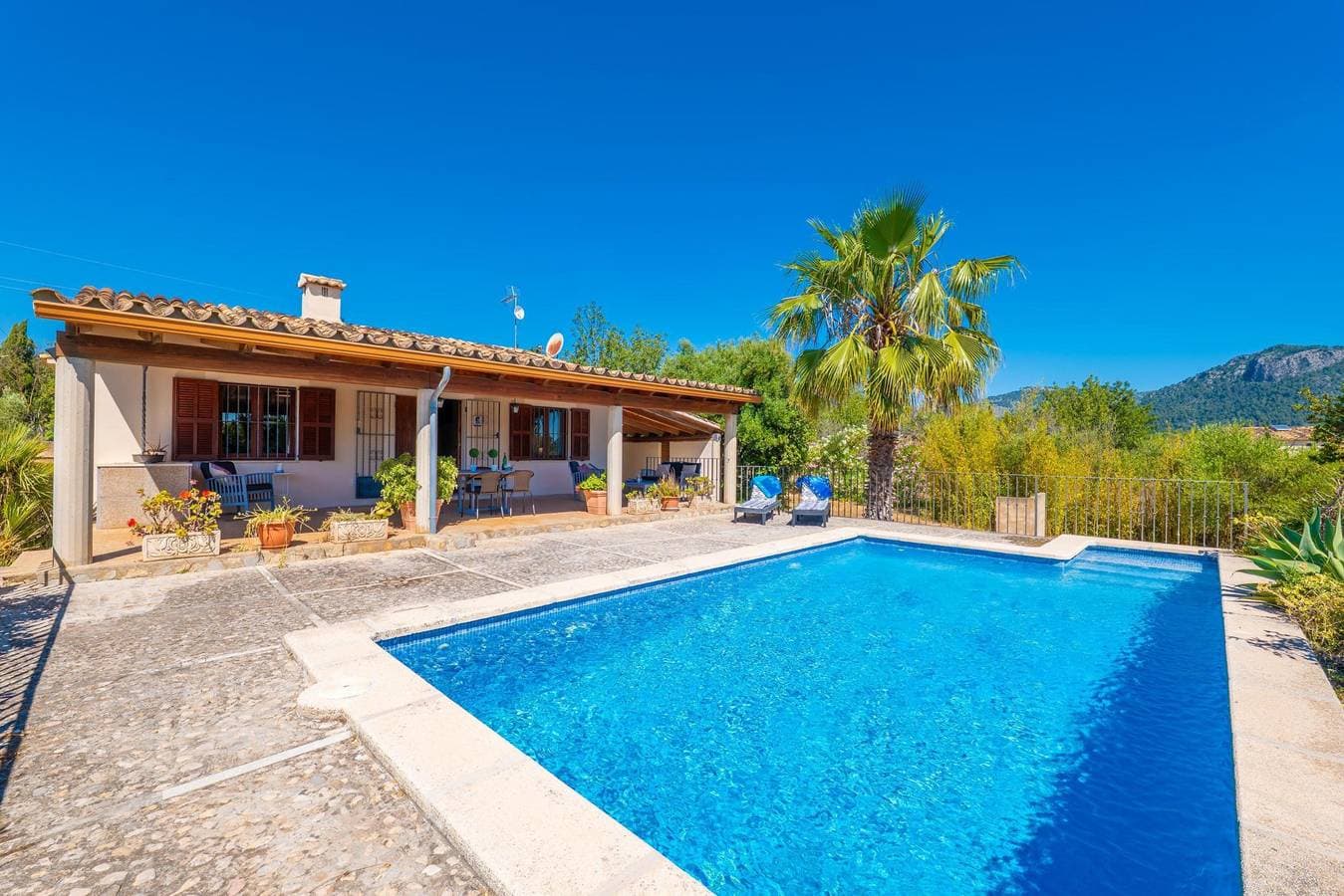 Foto 4 von 23: Can Gallu - Adults Only - Ferienhaus mit privaten Pool in Moscari (Selva). WiFi gratis