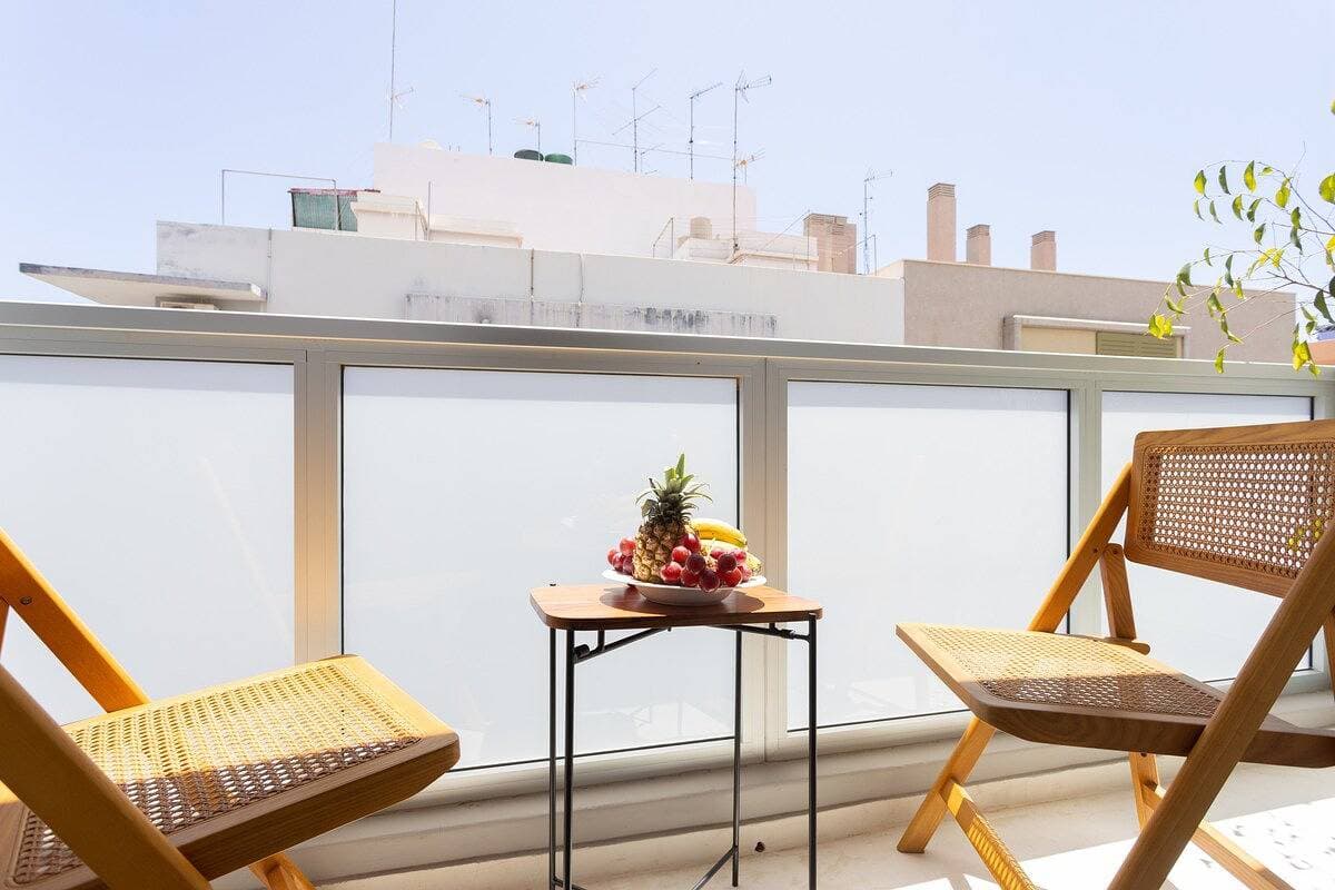 Foto 6 von 48: Ferienwohnung für 2 Personen mit Terrasse