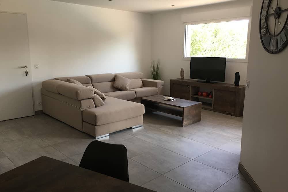 Foto 8 von 27: Saint Alban Auriolles, klimatisierte Villa mit privatem Pool für 6 bis 8 Personen