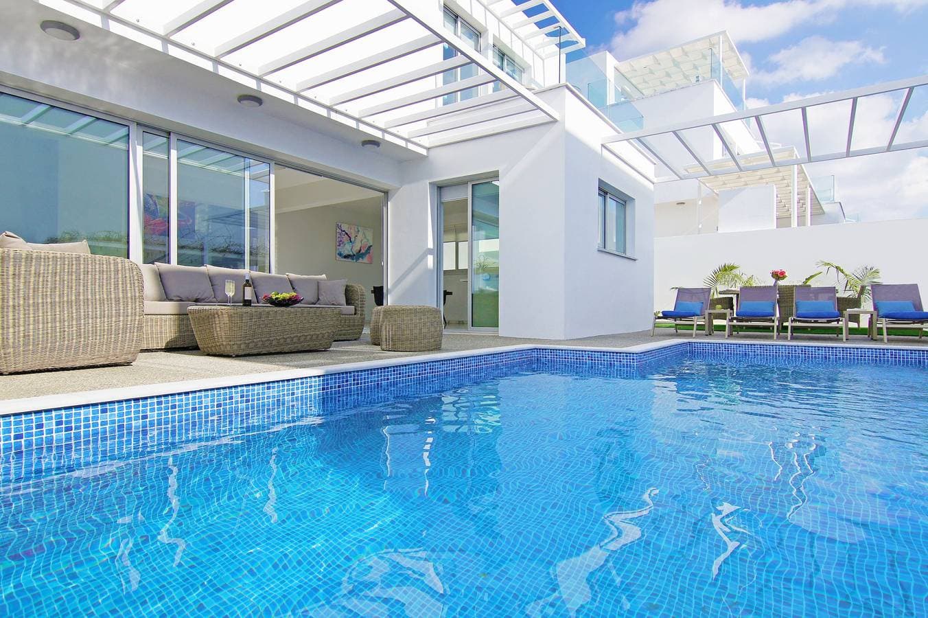 Foto 3 von 43: Villa für 7 Personen mit Garten
