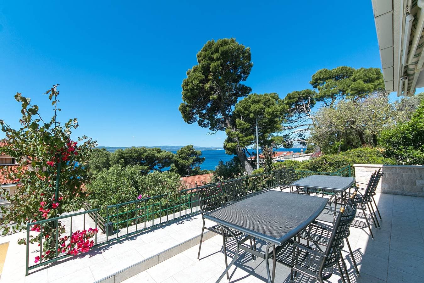 3-Zimmer-Ferienwohnung mit Terrasse und Meerblick Brela, Makarska A-2717-b 1