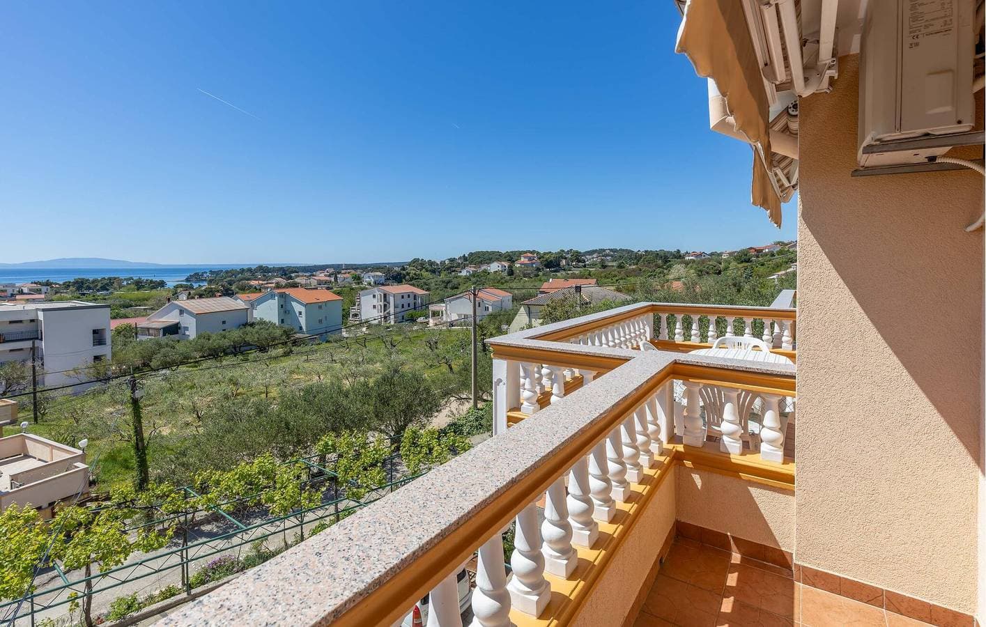 Foto 7 von 25: Apartment am Meer mit Terrasse, WLAN und Parkplatz – 2 km vom Strand entfernt