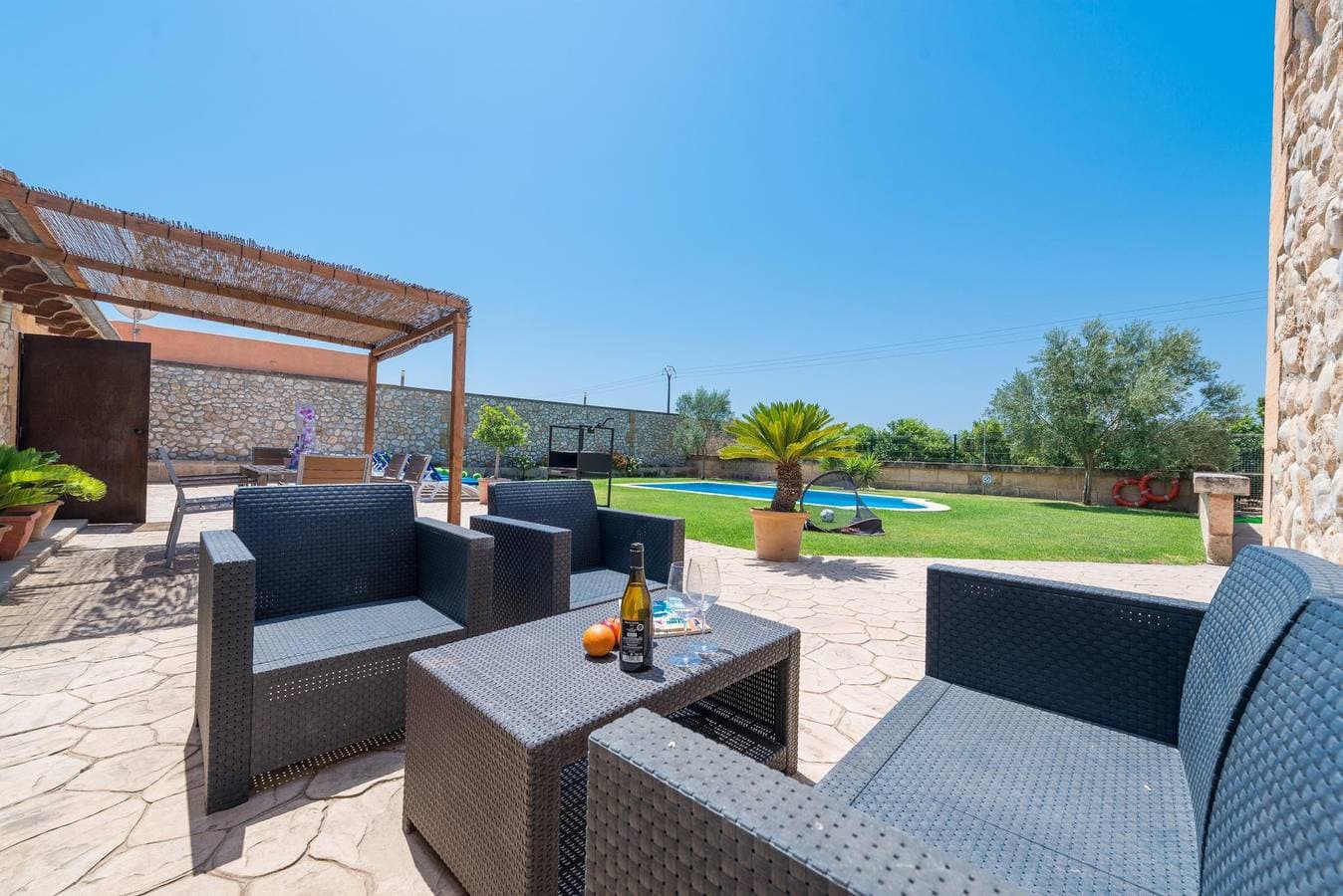 Foto 10 von 29: Sestados - Ferienhaus mit privaten Pool in sa Pobla. WiFi gratis