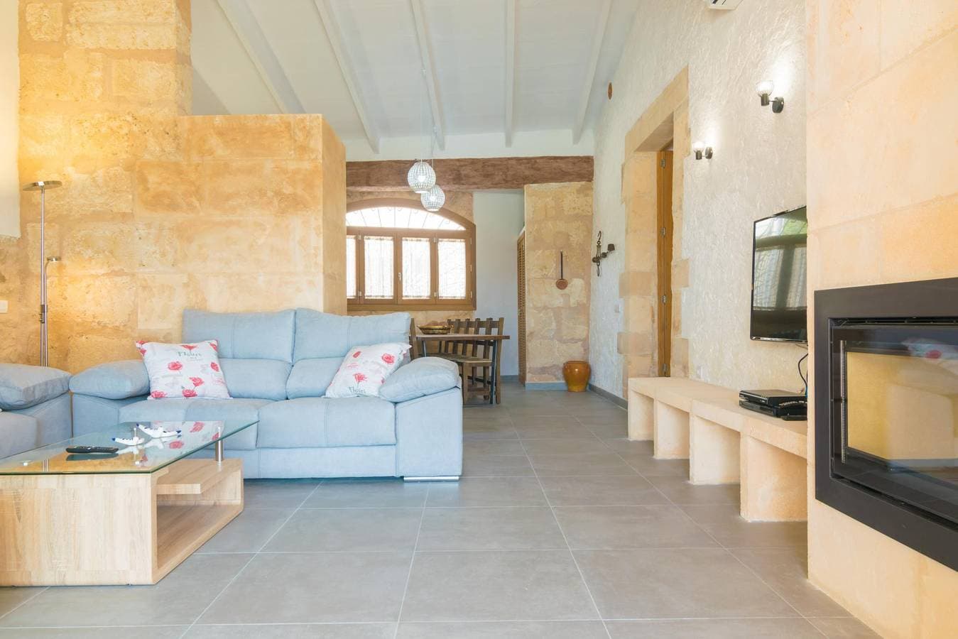 Foto 12 von 45: Can Tianet - Ferienhaus mit privaten Pool in Randa (Algaida). WiFi gratis