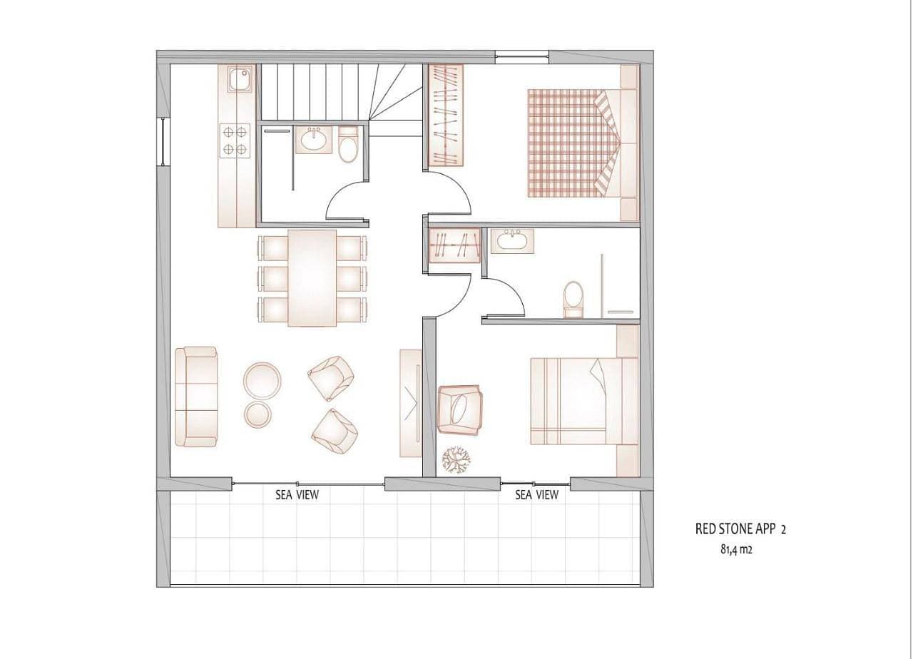 Foto 6 von 28: Two-Bedroom Apartment
