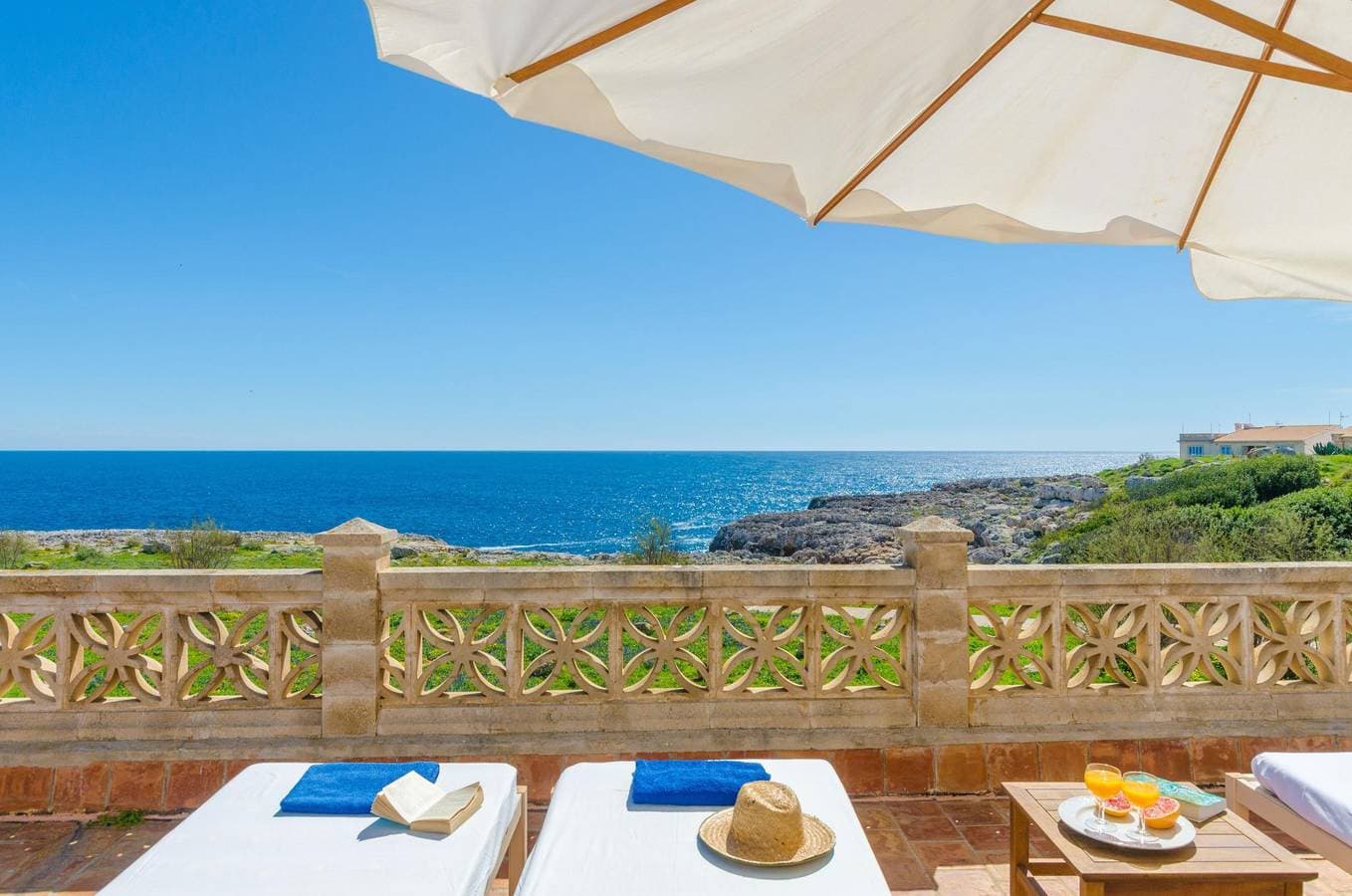 Foto 4 von 63: Can Rosito - Ferienhaus mit Meerblick in Cala Morlanda. WiFi gratis