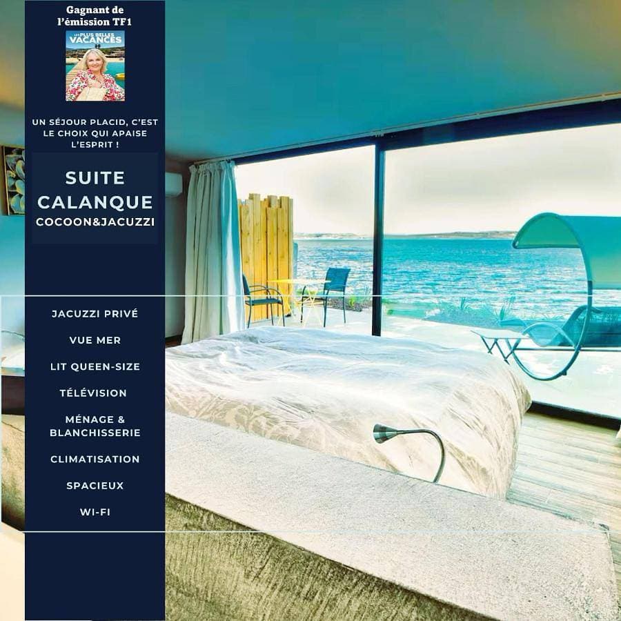 la Suite Calanque Cosy & Jacuzzi 1
