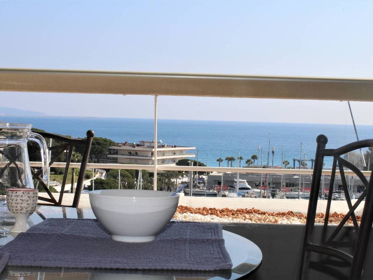 Foto 13 von 16: Ruhiges, klimatisiertes und gut ausgestattetes Studio mit Meerblick-Terrasse - 2 Betten