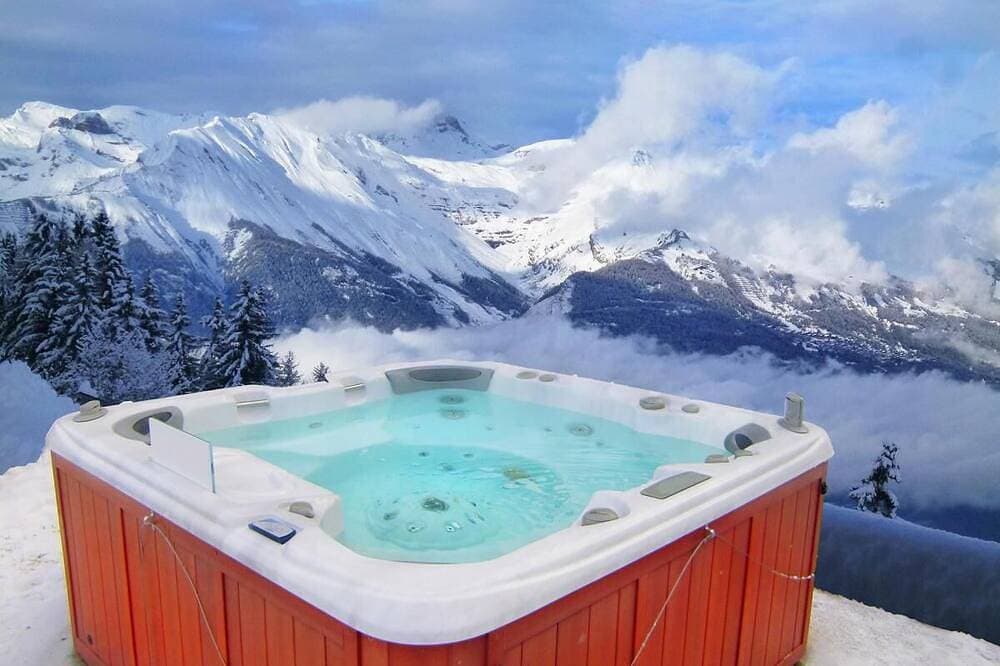 Landhaus, wifi, skiurlaub an der piste, sauna, terrasse, balkon, kamin oder ofen für holz 1