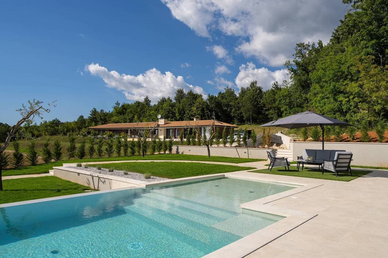 Foto 4 von 41: Villa Angelina – Luxusvilla mit Pool (Flachwasserbereich) und Medienraum