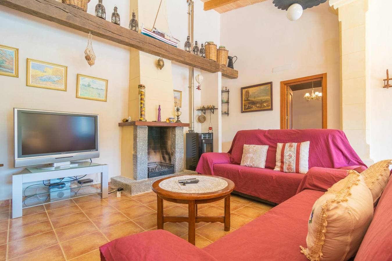 Foto 13 von 57: Es Blanquer De Na Fani - Ferienhaus mit privaten Pool in Binissalem. WiFi gratis