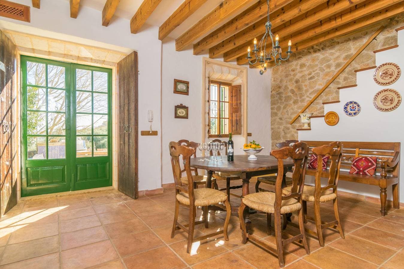 Foto 12 von 33: Son Paparra - Ferienhaus mit privaten Pool in Inca. WiFi gratis