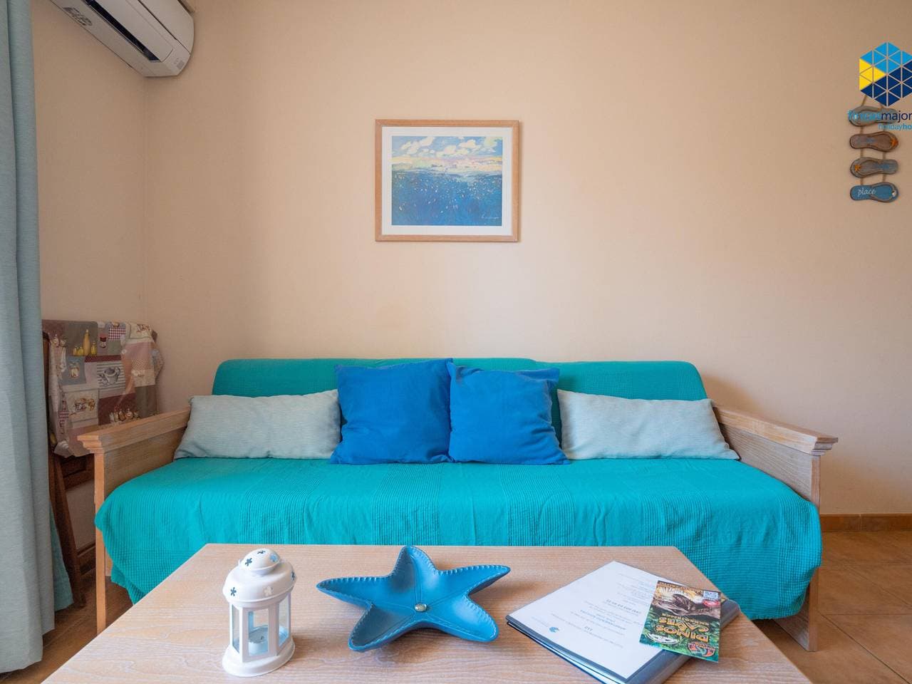Foto 3 von 30: Charmante Ferienwohnung für 2 Personen, 50m vom Hafen in Colònia de Sant Jordi