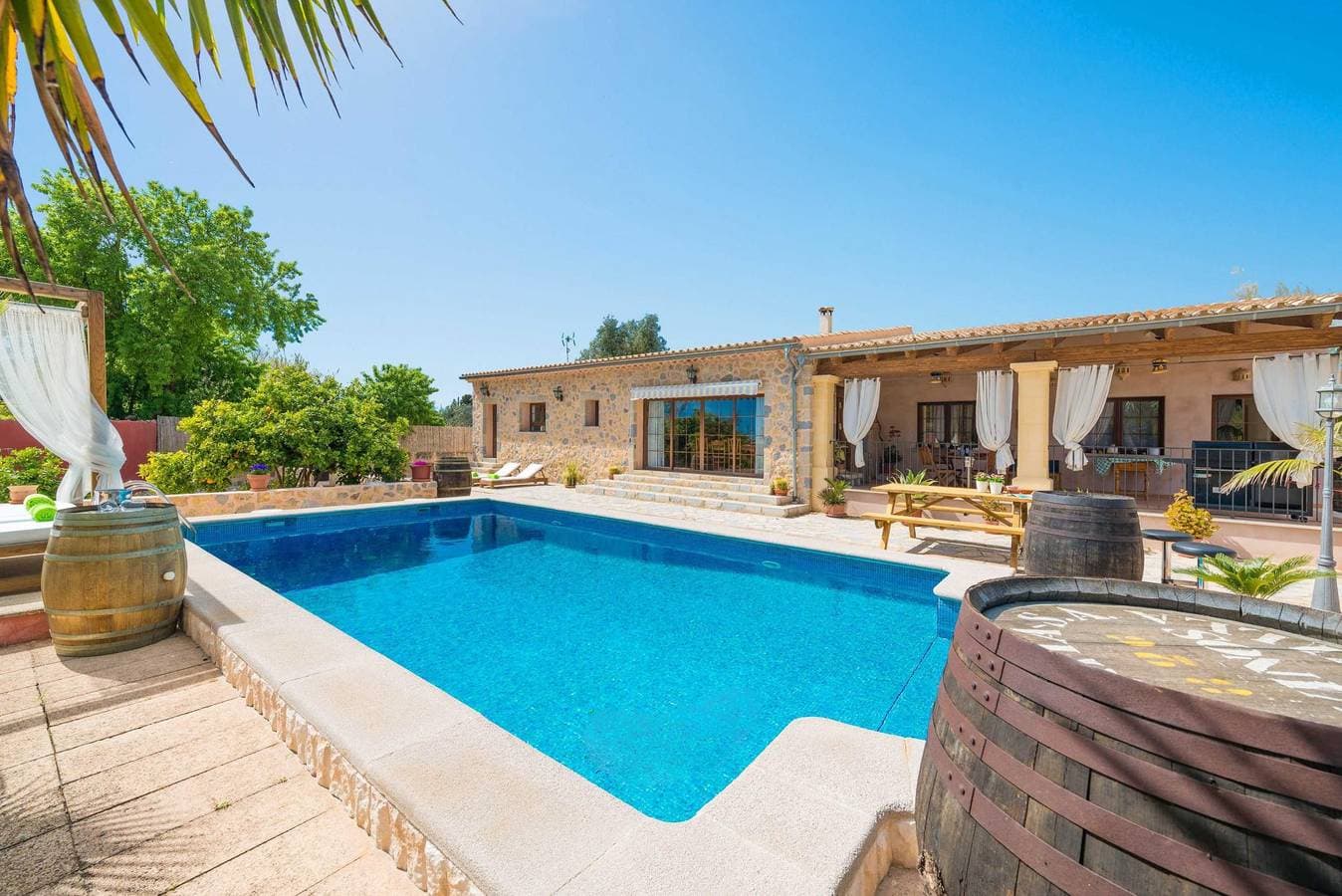 Es Blanquer De Na Fani - Ferienhaus mit privaten Pool in Binissalem. WiFi gratis 1