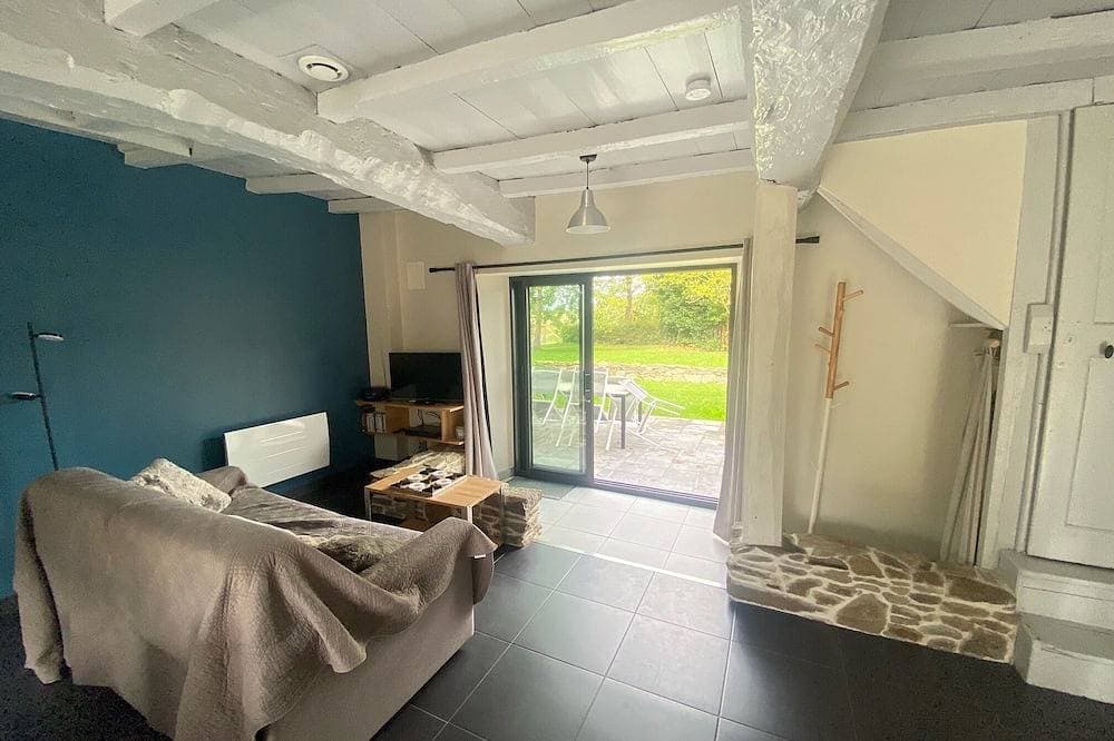 Foto 9 von 22: 3-Sterne Gîte \"la Belle Fumée\" in ruhiger Lage mit großem Garten, nahe Rance und Meer