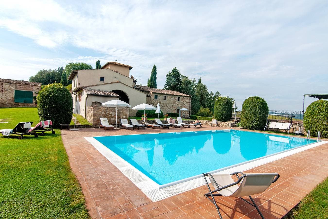 Foto 2 von 43: Tenuta Branca – Apartment Podere mit Pool und Terrasse im Chianti