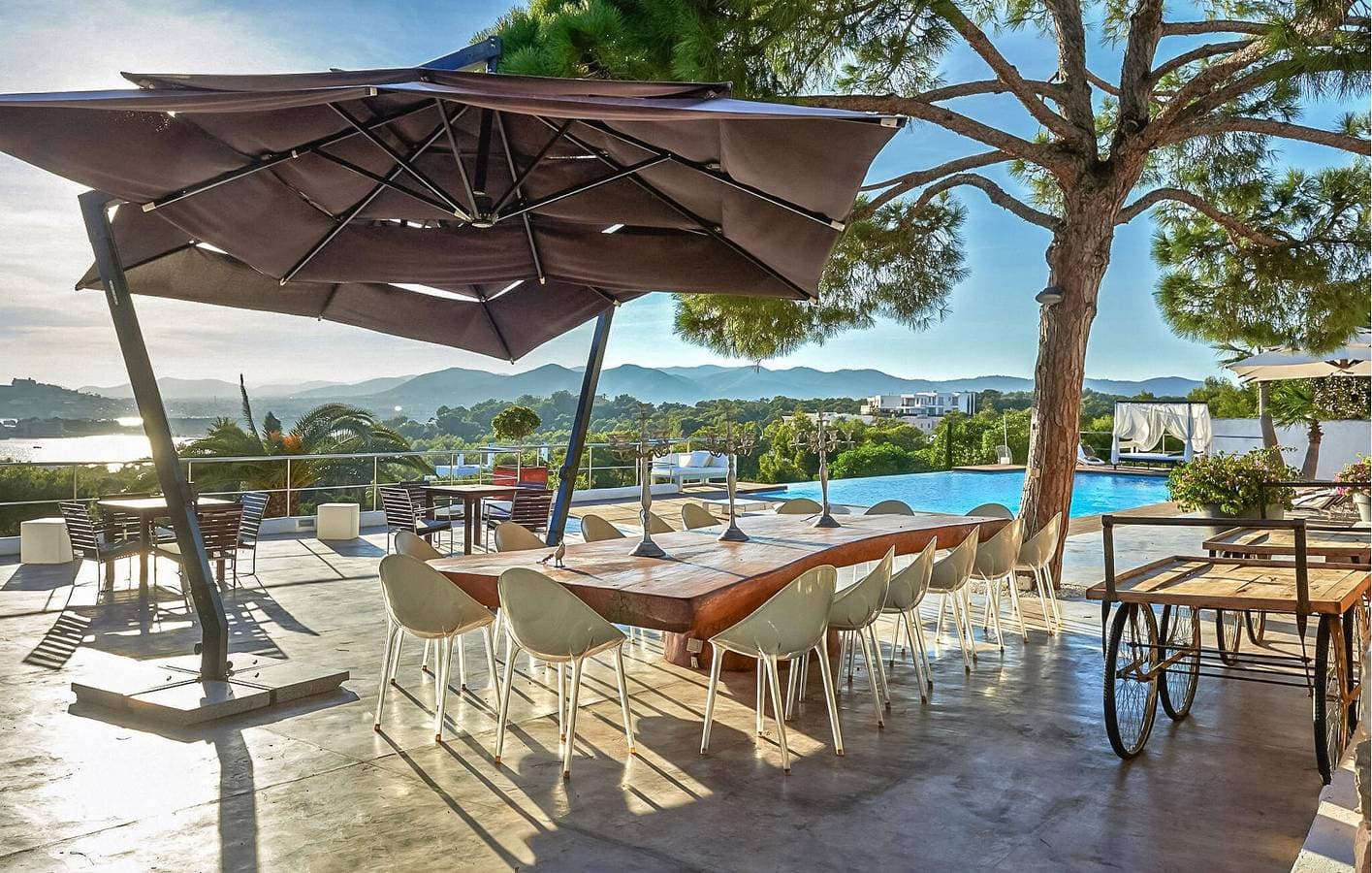 Foto 9 von 27: Apartment mit Meerblick, Pool, AC und Parkplatz