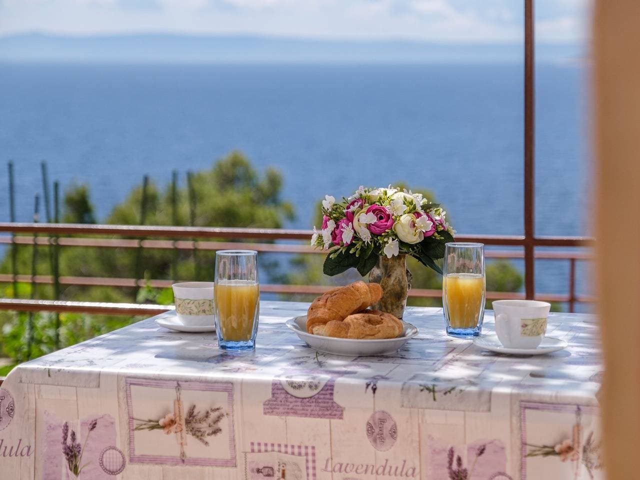 Rooms Sani - Double Room with Terrace and Sea View (S3) 1