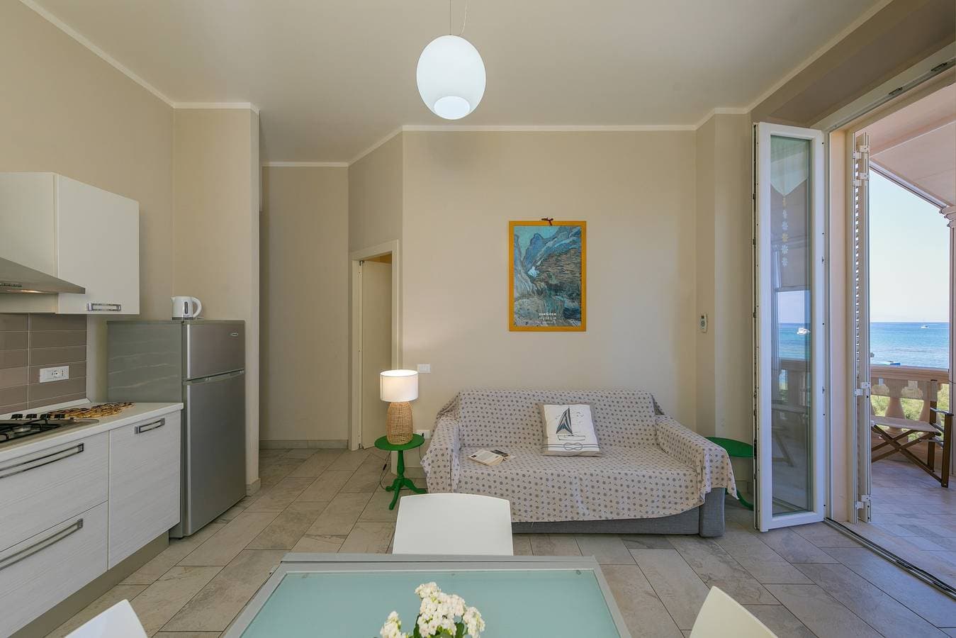 Foto 11 von 51: Apartment 'Topazio' mit Meerblick, WLAN und Klimaanlage