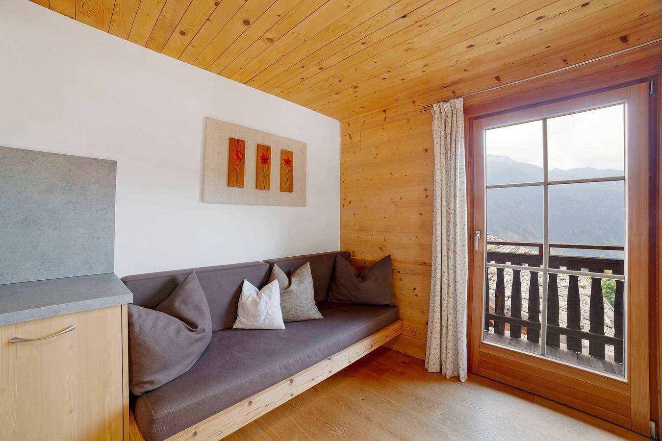 Foto 7 von 32: Apartment 'Sunnseitn' mit Bergblick, privater Terrasse und WLAN