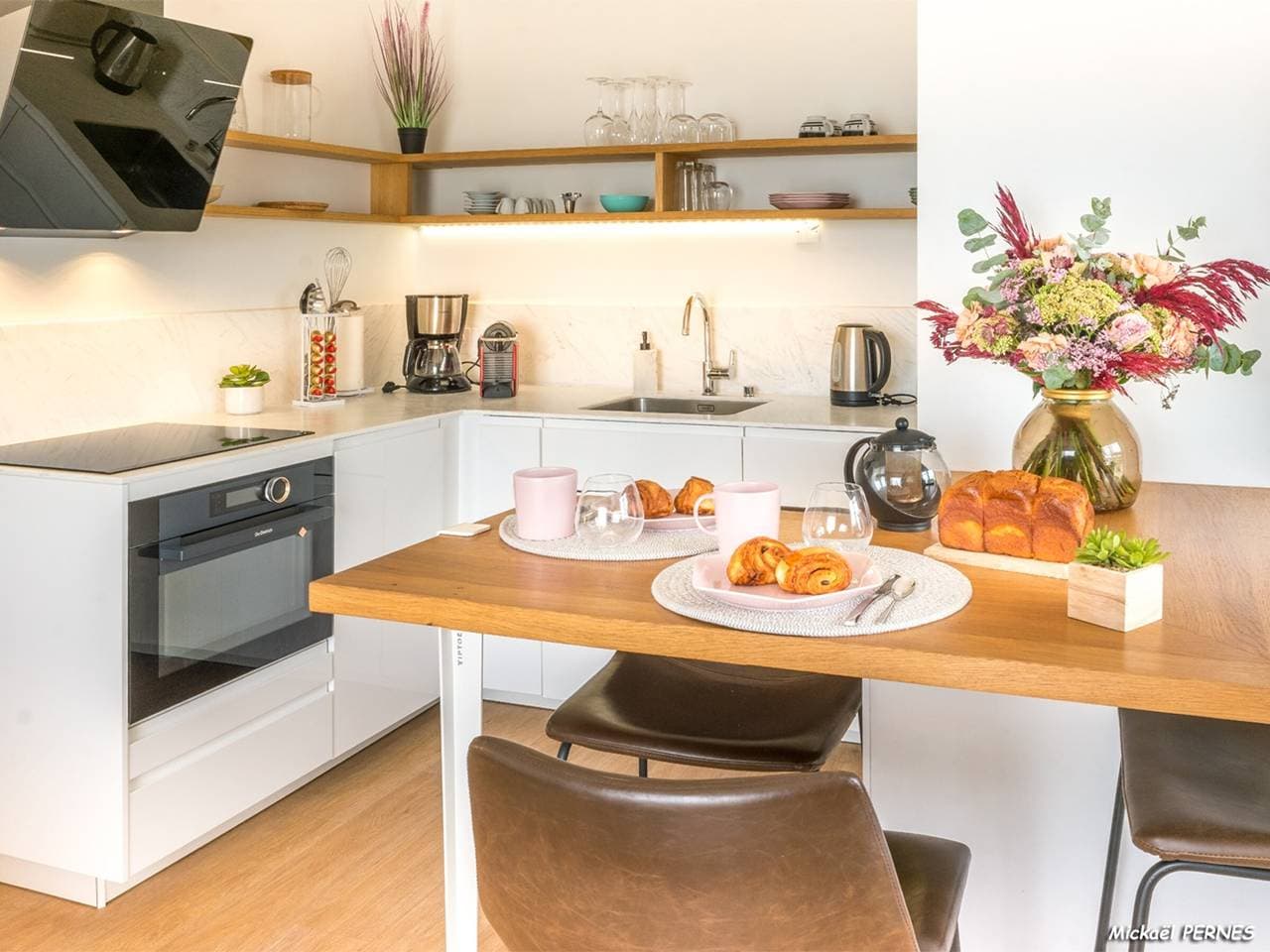 Foto 7 von 32: Gemütliche 2-Zimmer-Wohnung am Meer mit 3 Balkonen und WIFI in Larmor-Plage