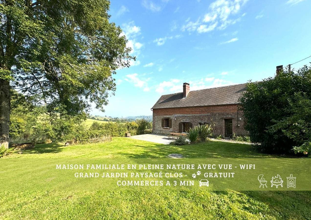 Le Cottage de la Poussinière - Vue - Calme - Grand jardin 1