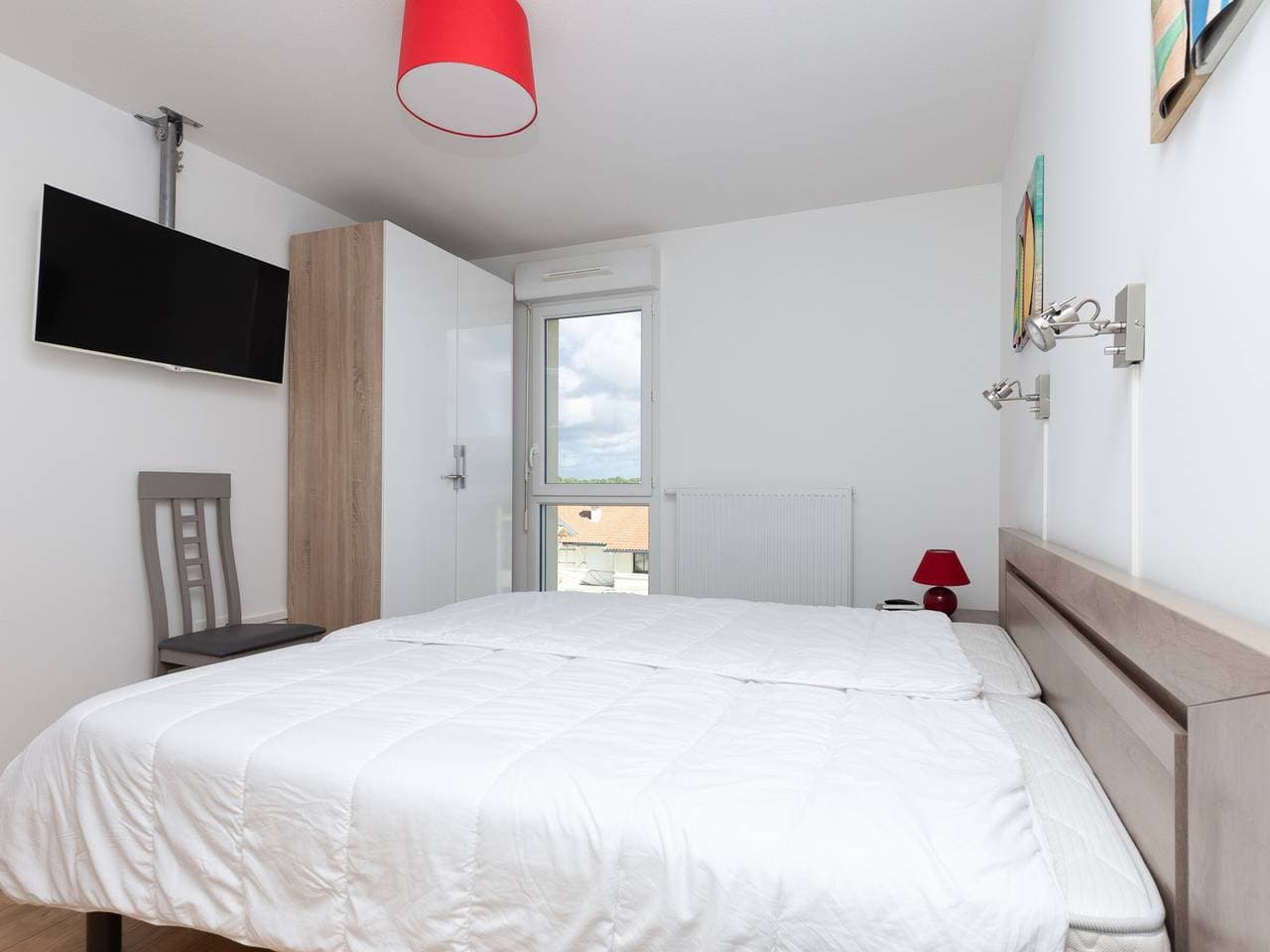 Foto 12 von 18: Modernes Apartment, 2 Zimmer, Balkon, 150 m vom Strand, Parkplatz
