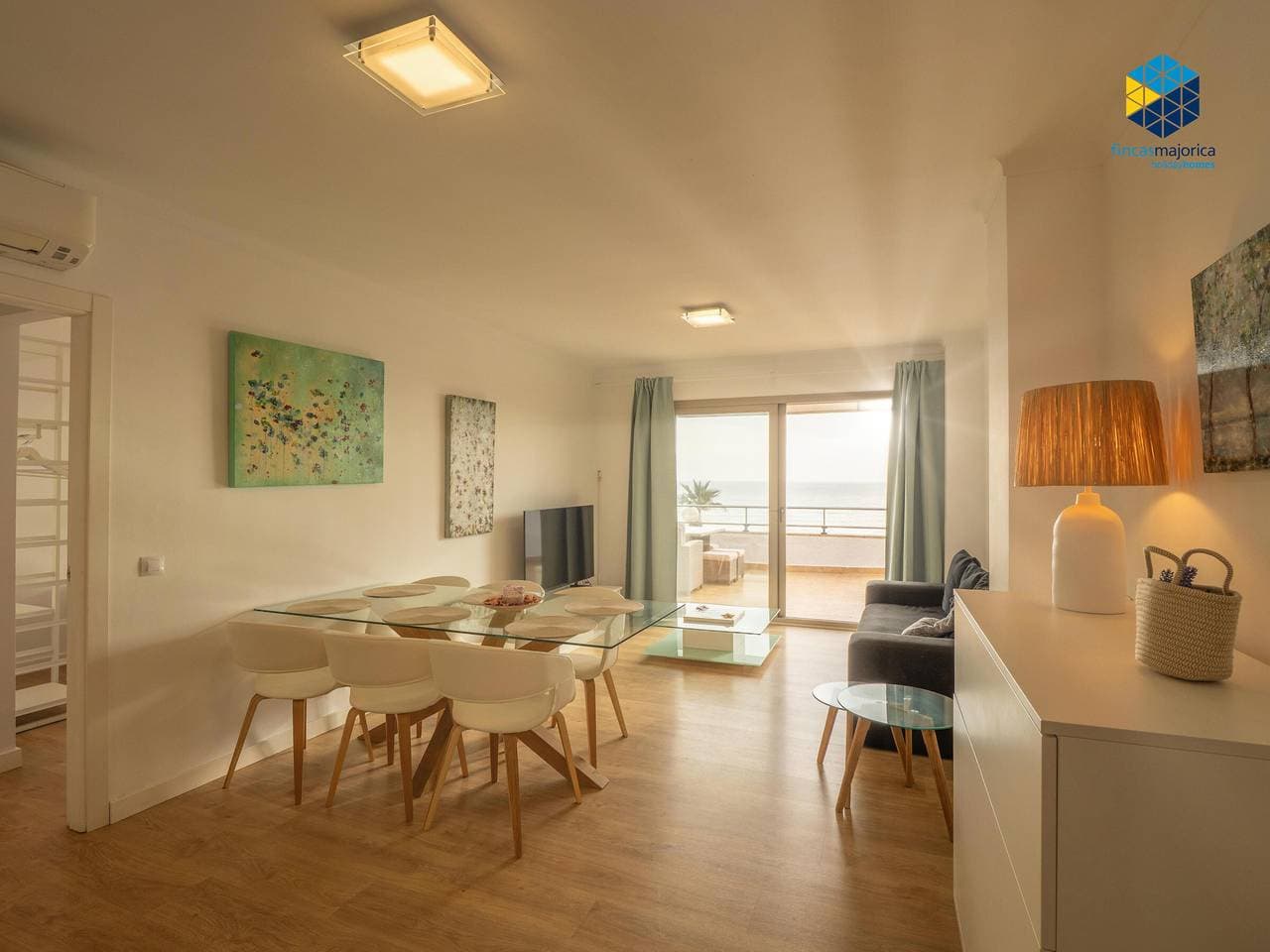 Foto 6 von 33: Komfortable Wohnung am Strand mit 3 Schlafzimmern in S'Illot