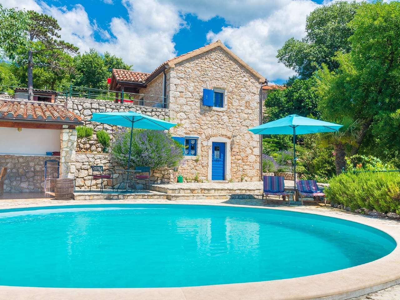 Villa in Crikvenica mit Privatpool 1