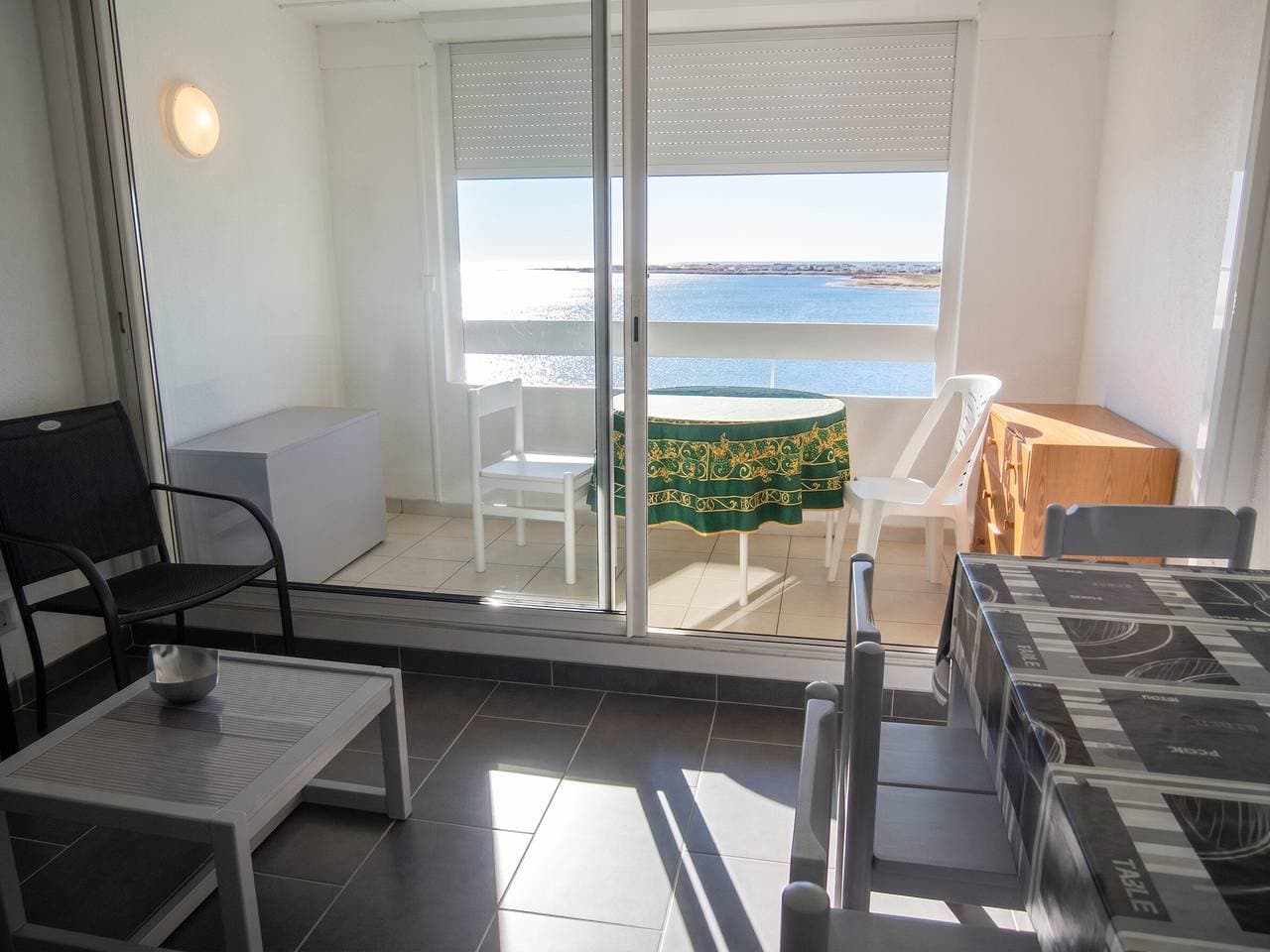 Gemütliche Wohnung am Meer in Gruissan, 38 m², Terrasse 1
