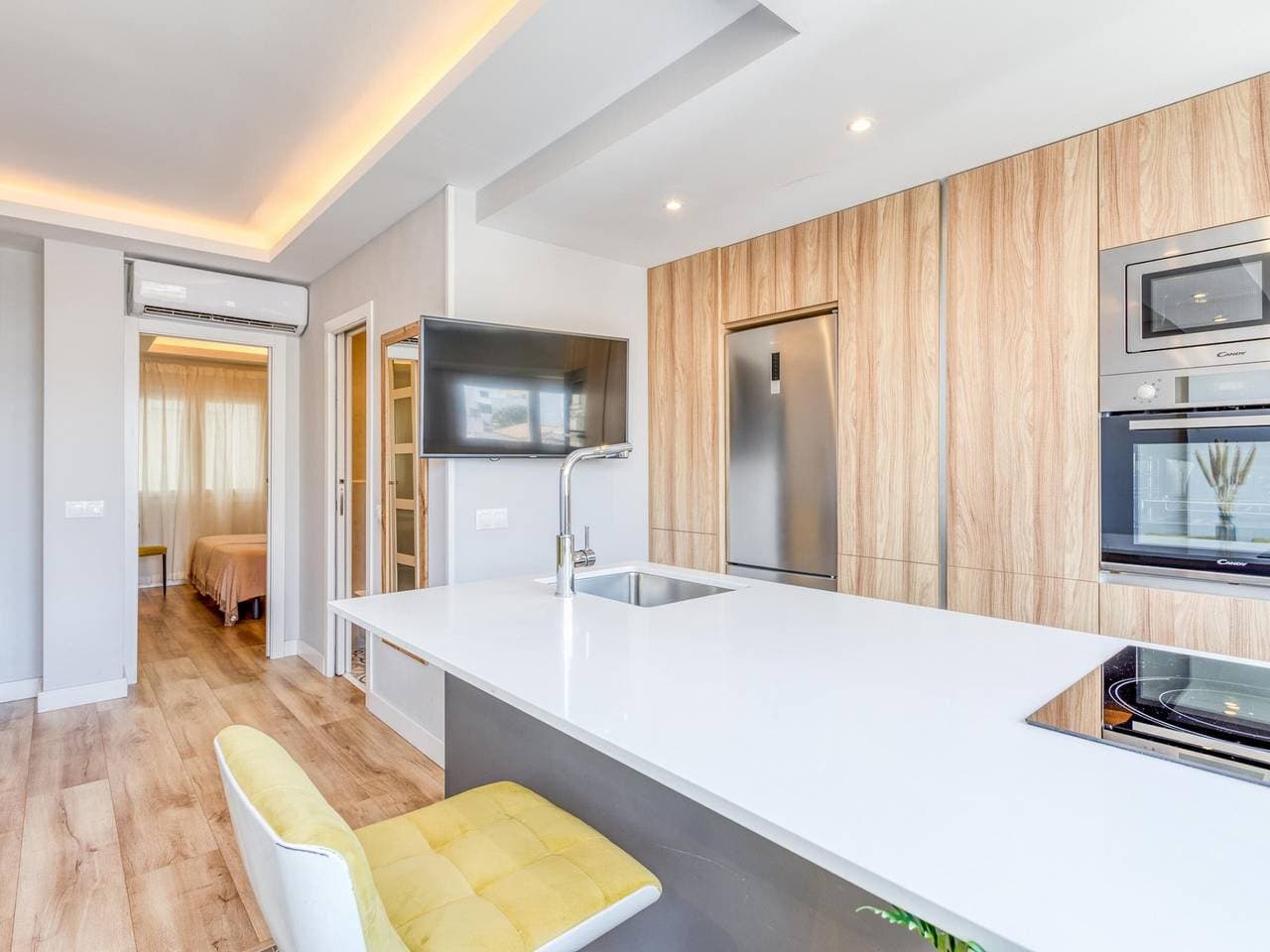 Foto 3 von 25: Modern renoviertes Apartment nahe Strand, 1 Schlafzimmer