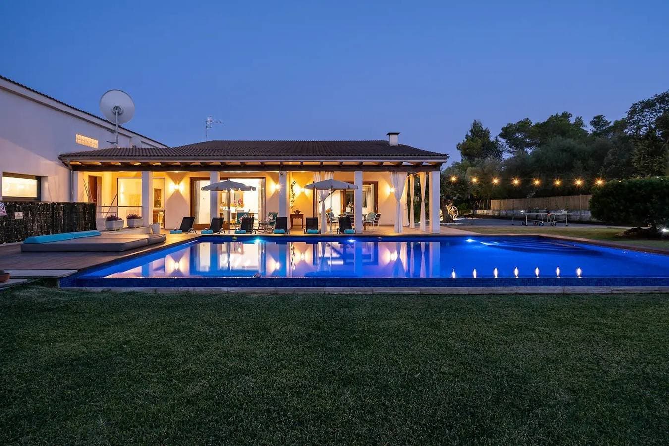 Foto 4 von 25: Villa 'S'Alzinar' mit Bergblick, WLAN und Klimaanlage
