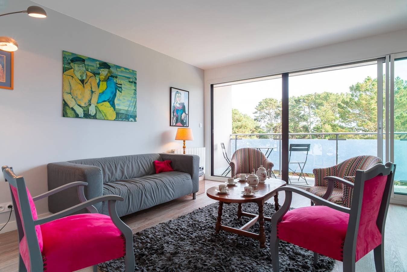 Foto 9 von 20: Ferienwohnung für 8 Personen mit Balkon