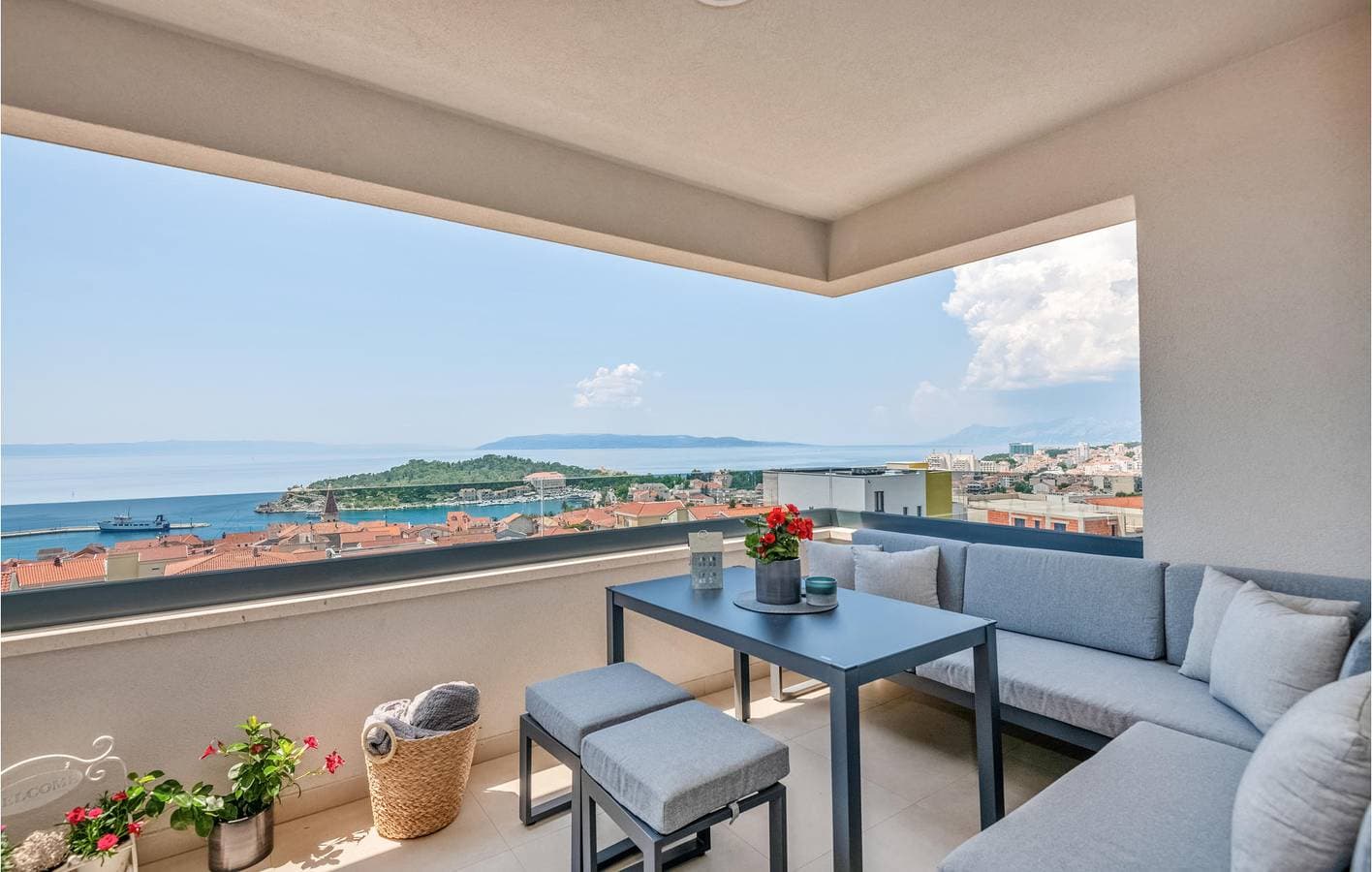 Foto 3 von 26: Charmantes Apartment mit Terrasse, 400 m zur Küste und 700 m zum Zentrum von Makarska