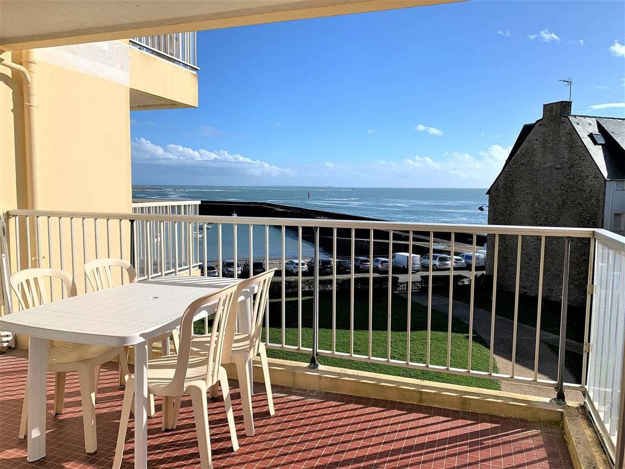 Foto 10 von 15: Geräumiges Studio in Quiberon, Meerblick, 40m²