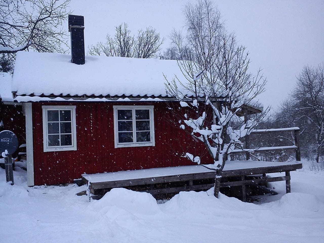 Foto 10 von 14: Gemütliches kleines Ferienhaus auf dem Lande in Småland
