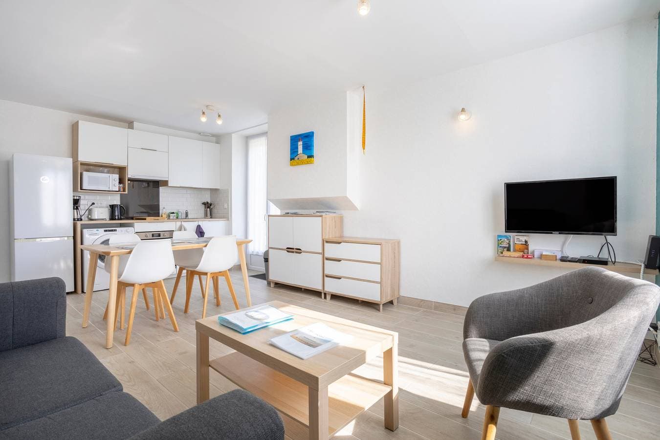 Foto 4 von 23: Apartment 'Penfret' mit privater Terrasse, gemeinsamem Garten und WLAN