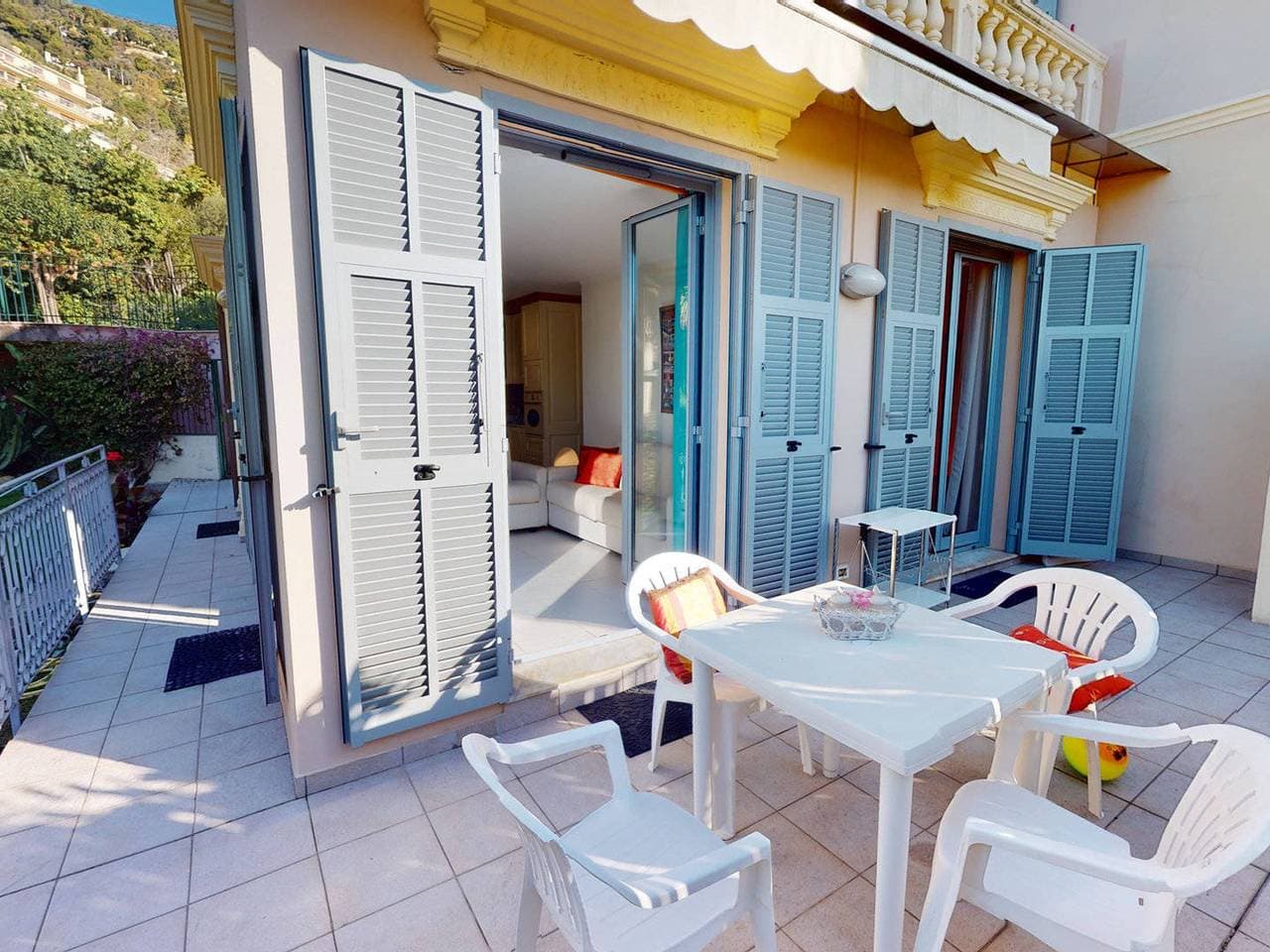 Foto 10 von 20: Komfortable 2-Zimmer-Wohnung mit Terrasse und Garten in Menton