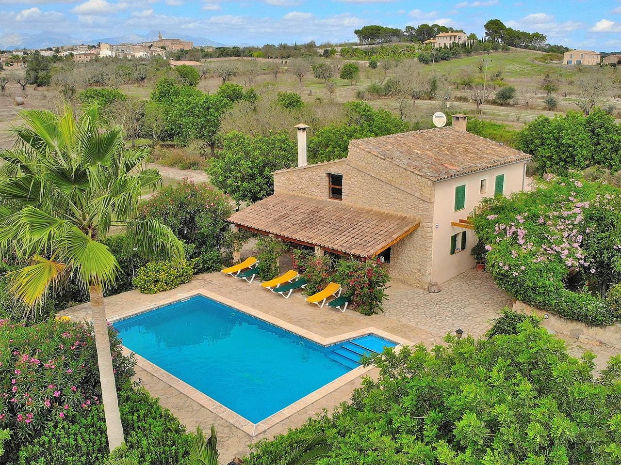 Foto 5 von 28: Ländliche Finca mit Pool und Kamin in Lloret de Vistalegre