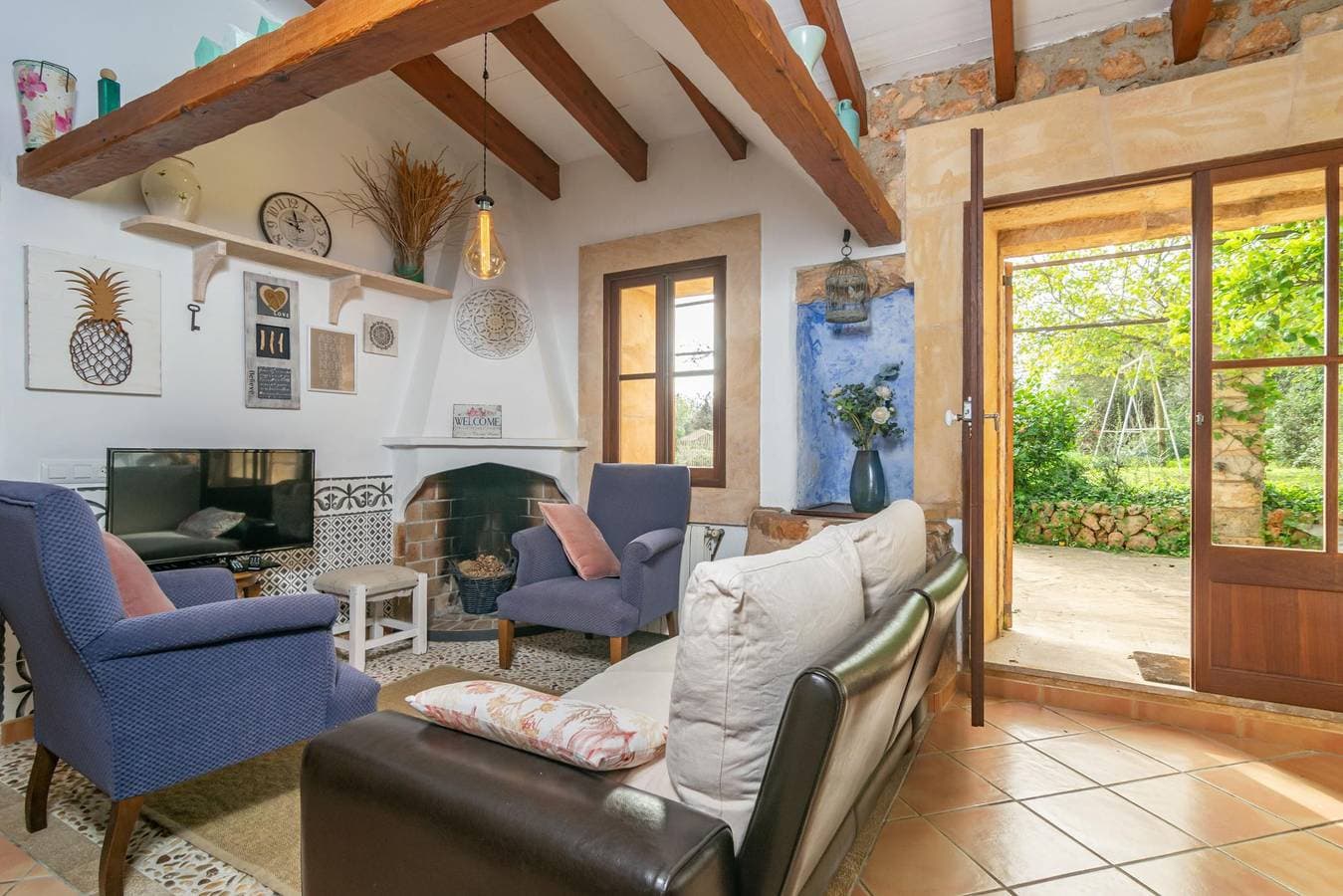 Foto 12 von 50: S'Era Nova - Schöne Villa mit privatem Pool, umgeben von einem schönen Garten. Wifi ist gratis.