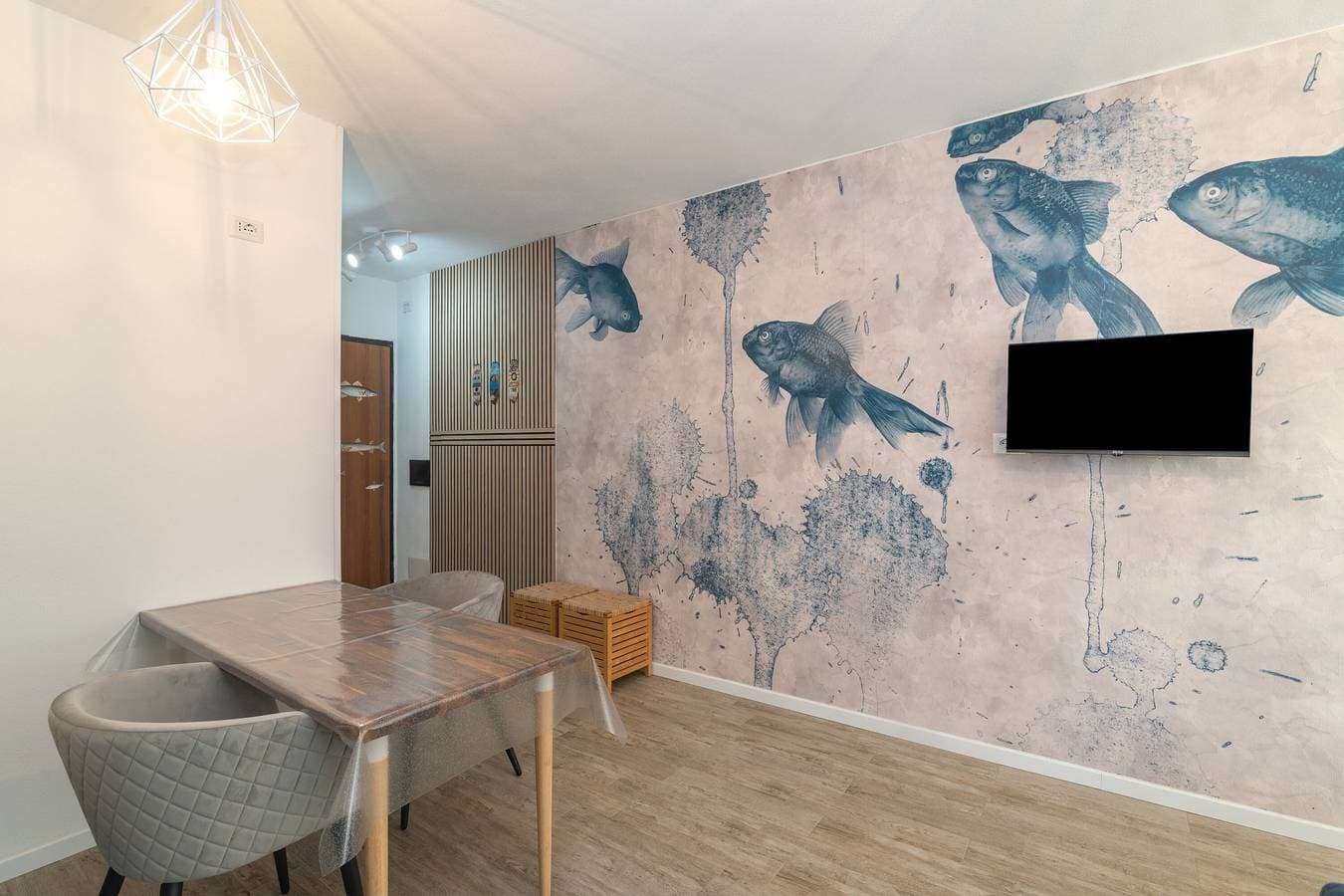 Foto 6 von 25: Apartment 'Palau Alba' mit Gemeinschaftsgarten und mobiler Klimaanlage