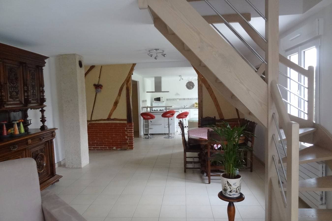 Foto 2 von 12: Komfortables Landhaus in Bérengeville-la-campagne mit Garten