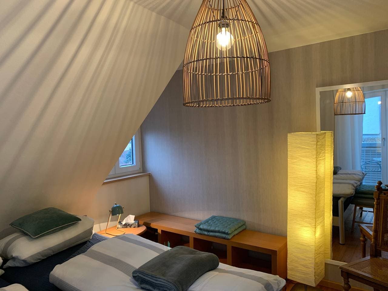 Foto 13 von 32: Ferienwohnung 'Gute Nacht In Der Acht' mit Seeblick, Privatem Garten und Wi-Fi