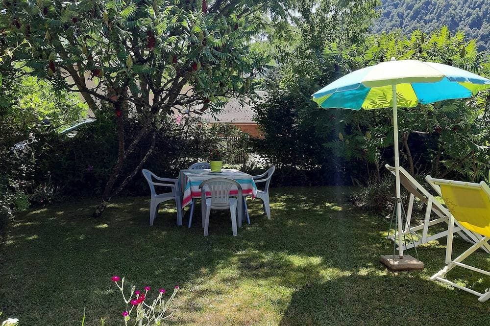 Foto 11 von 16: Gîte Pyrénées Ariège Ustou – Erholung im Naturpark, Blick auf die Berge, 4 Personen