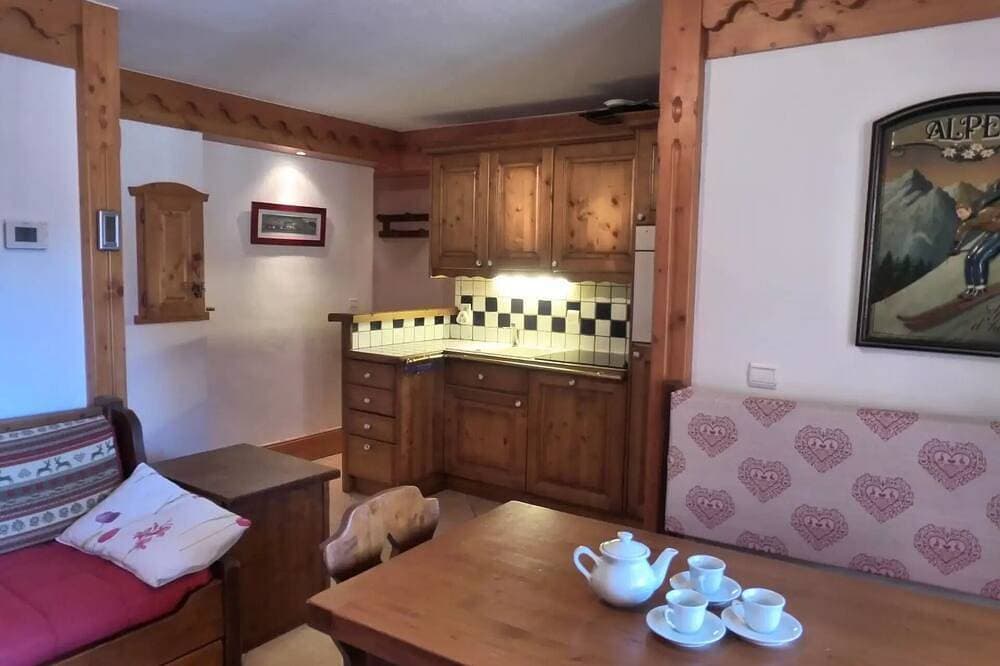 Foto 7 von 12: Residenz Fermes De Meribel Bat C - 3 Zimmer für 4 Personen